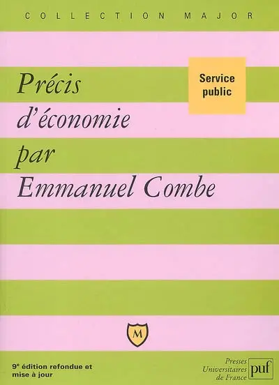 Précis d'économie