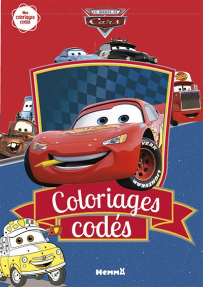 Cars : coloriages codés