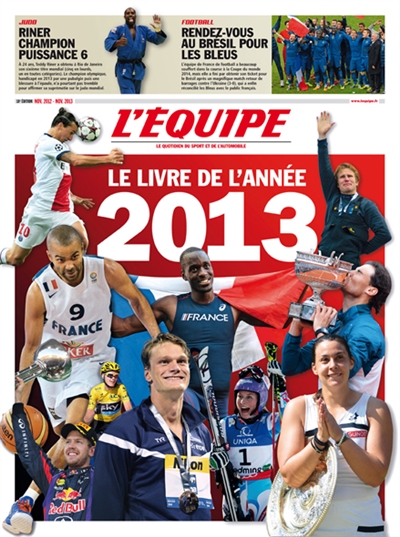 L'EQUIPE ; Le livre de l'année 2013