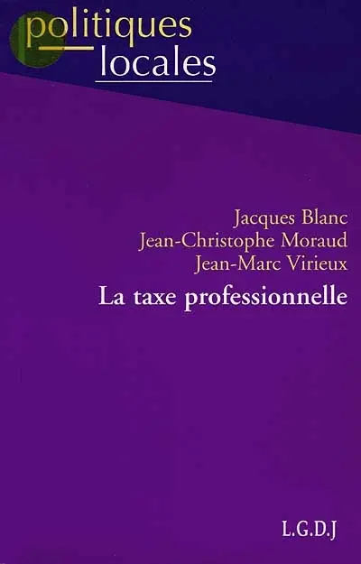 La taxe professionnelle