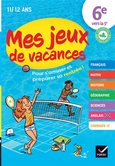 Mes jeux de vacances 6e...