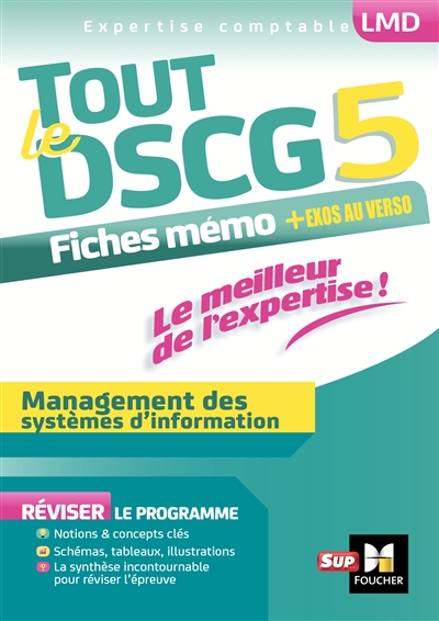 Tout le DSCG 5 : management des systèmes d'information