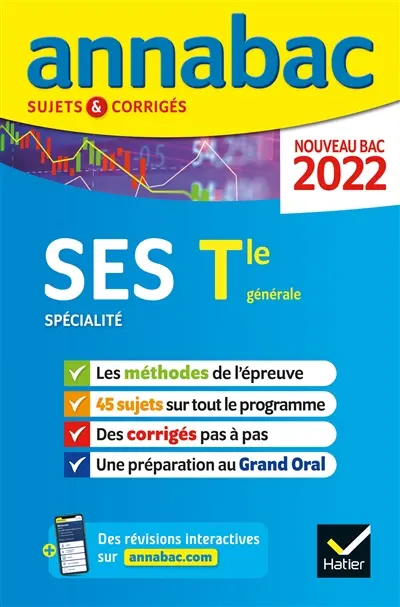 SES spécialité, terminale générale : nouveau bac 2022
