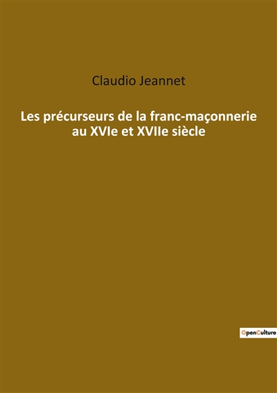 Les précurseurs de la...