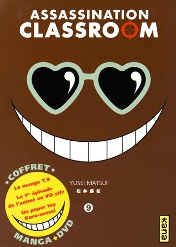 Coffret Assassination classroom T9 + DVD épisode 1 + papertoy
