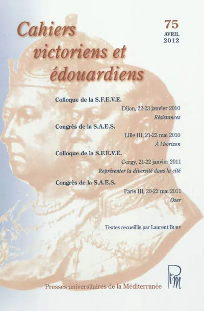 Cahiers victoriens et édouardiens, n° 75