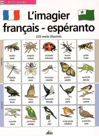 L'imagier français-espéranto : 225 mots illustrés