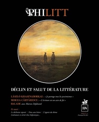Philitt, n° 11. Déclin et salut de la littérature