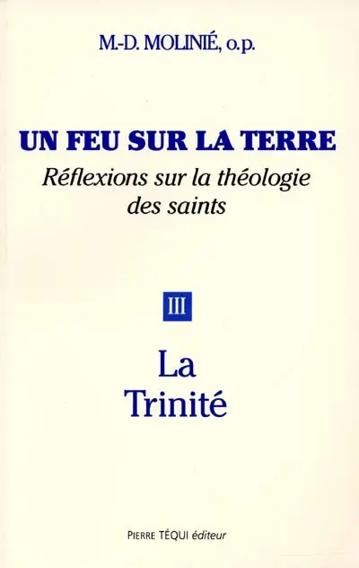 Un feu sur la terre : réflexions sur la théologie des saints. Vol. 3. La Trinité