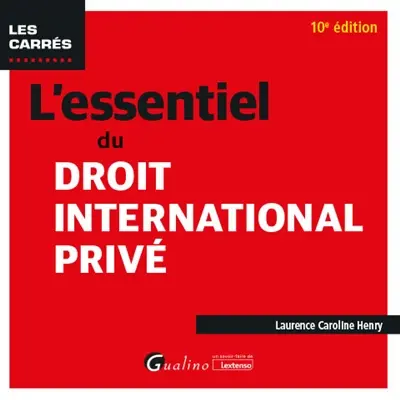 L'essentiel du droit international privé