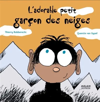 L'adorable petit garçon des neiges