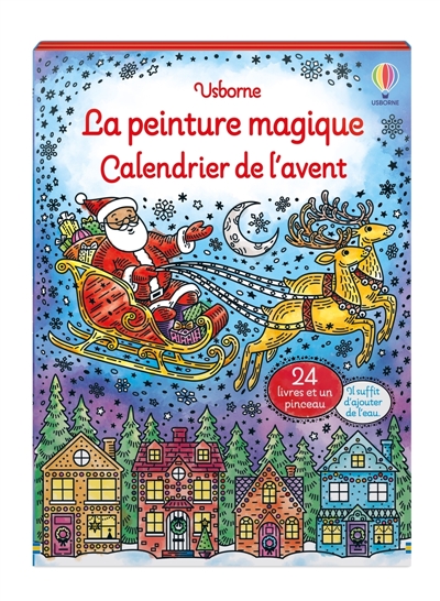 La peinture magique : Calendrier de l'avent : Dès 5 ans