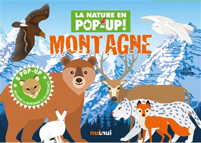 Montagne : 8 pop-up : découvre la montagne et ses habitants