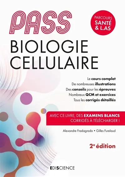 Biologie cellulaire, Pass : parcours santé & L.AS Biologie cellulaire, Pass : parcours santé & L.AS