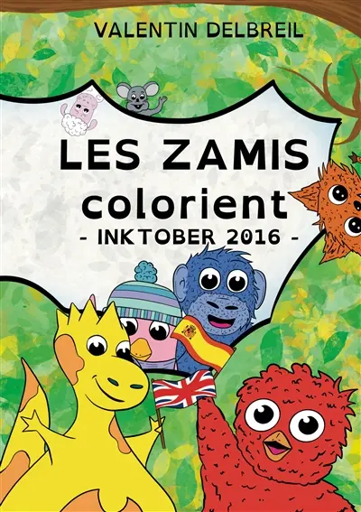 Les Zamis colorient, InkTober 2016