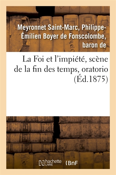 La Foi et l'impiété, scène...