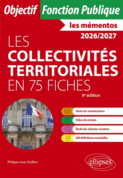 Les collectivités territoriales en 75 fiches : 2026-2027