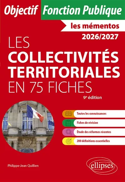 Les collectivités territoriales en 75 fiches : 2026-2027