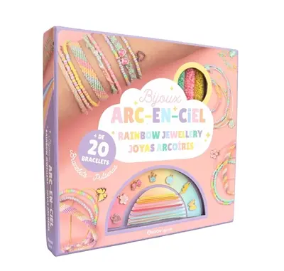 Bijoux arc-en-ciel : + de 20 bracelets. Rainbow jewellery : bracelets. Joyas arcoiris : pulseras