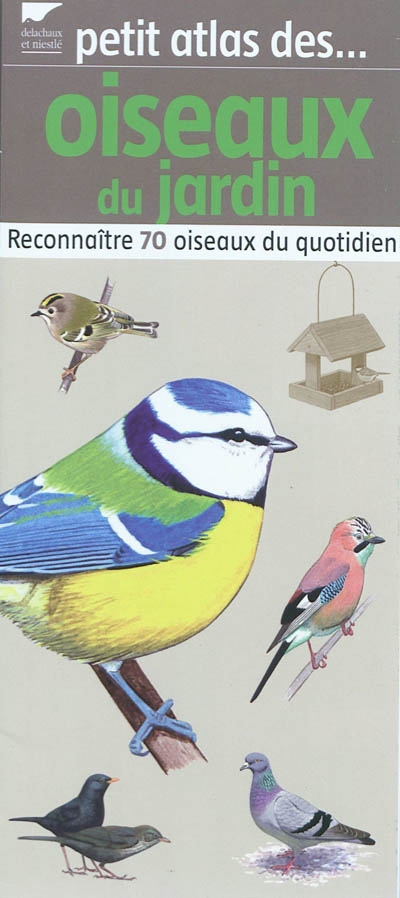 Petit atlas des oiseaux du jardin : reconnaître 70 oiseaux du quotidien
