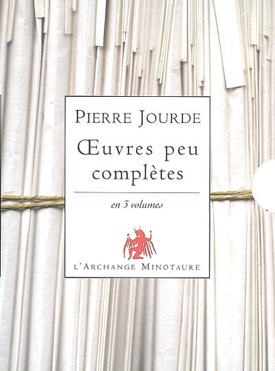 Oeuvres peu complètes : en 3 volumes