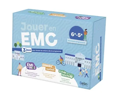 Jouer en EMC 6e-5e : 3 jeux pour réviser les notions clés du programme : nouveaux programmes Jouer en EMC 6e-5e : 3 jeux pour réviser les notions clés du programme : nouveaux programmes