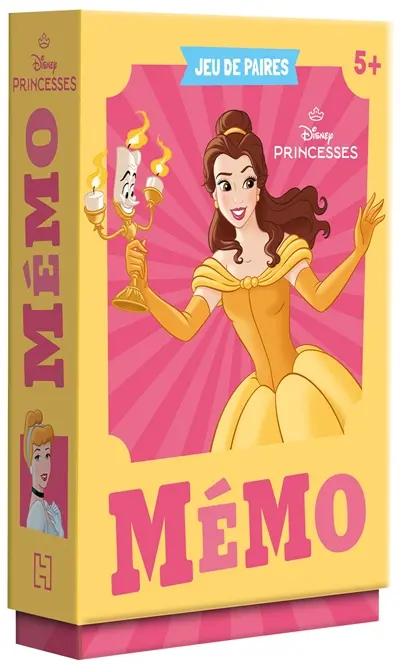 Disney princesses : mémo : jeu de paires