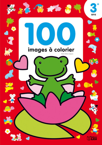 La grenouille : 100 images à colorier