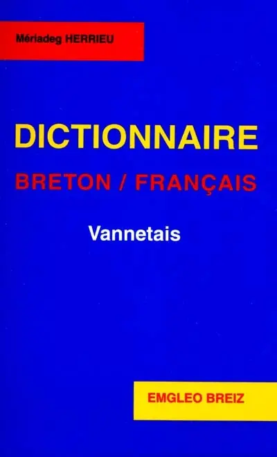 Dictionnaire breton-français : vannetais