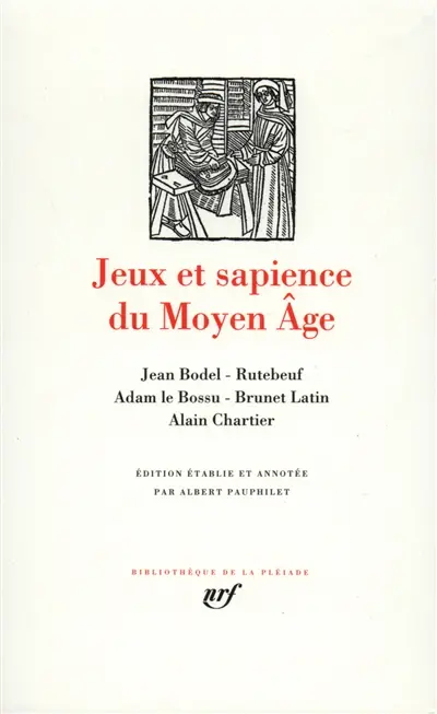 Jeux et sapiences du Moyen-Age