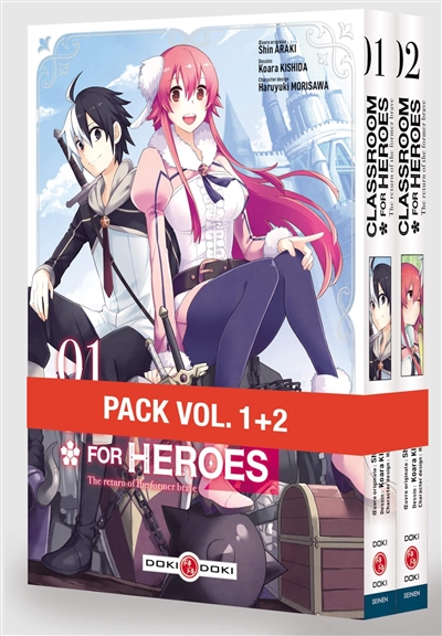 Classroom for heroes : the return of the former brave : pack vol. 1 + 2