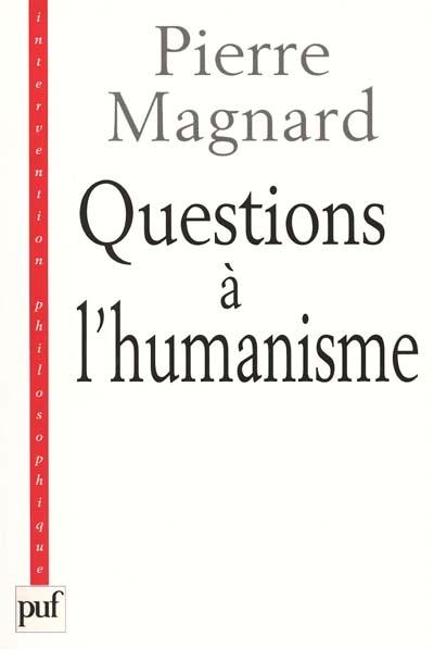 Questions à l'humanisme