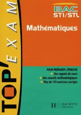 Mathématiques, bac STI-STL