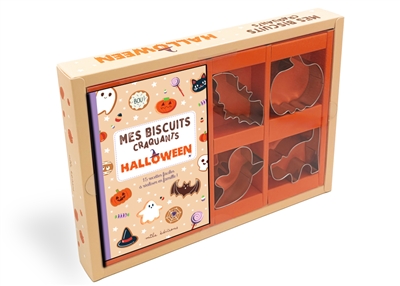 Mes biscuits craquants Halloween : 15 recettes faciles à réaliser en famille