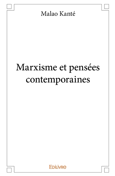 Marxisme et pensées...