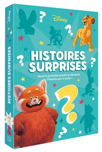 Histoires surprises : ouvre la pochette mystère et découvre l'histoire qui s'y cache ! : animaux