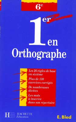 1er en orthographe, 6e