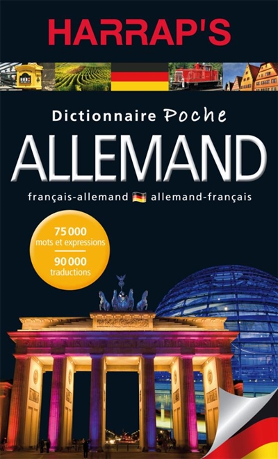 Harrap's dictionnaire poche allemand : français-allemand, allemand-français