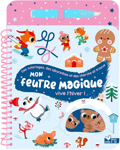 Mon feutre magique Vive l'hiver !