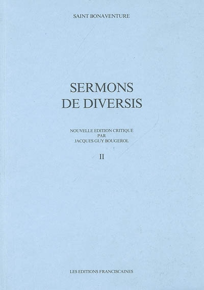Sermons de diversis. Vol. 2
