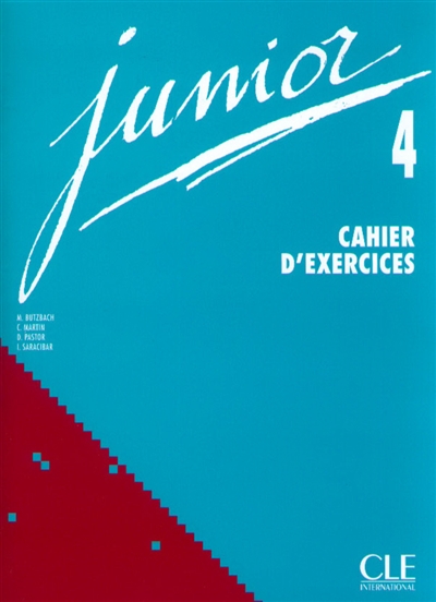 Junior 4 : cahier d'exercices