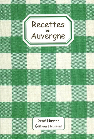 Recettes en Auvergne