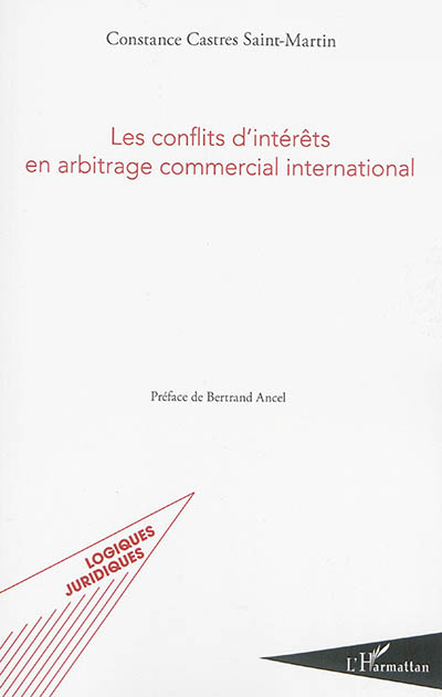 Les conflits d'intérêts en arbitrage commercial international