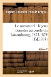 Le surnaturel : leçons...