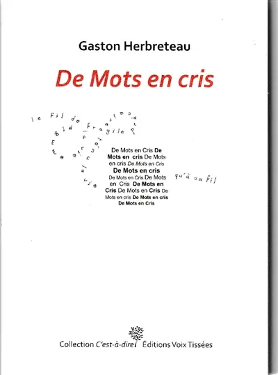De mots en cris