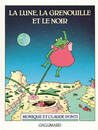La Lune, la grenouille et le noir
