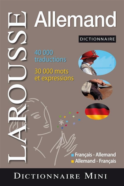 Mini-dictionnaire français-allemand, allemand-français. Mini Wörterbuch französisch-deutsch, deutsch-französisch