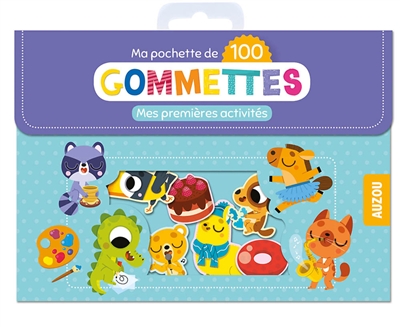 mes premières activités : ma pochette de 100 gommettes