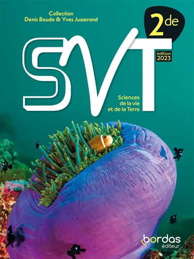 SVT, sciences de la vie et de la Terre 2de : 2023