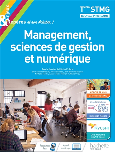Management, sciences de gestion et numérique terminale STMG : enseignement commun, nouveau programme